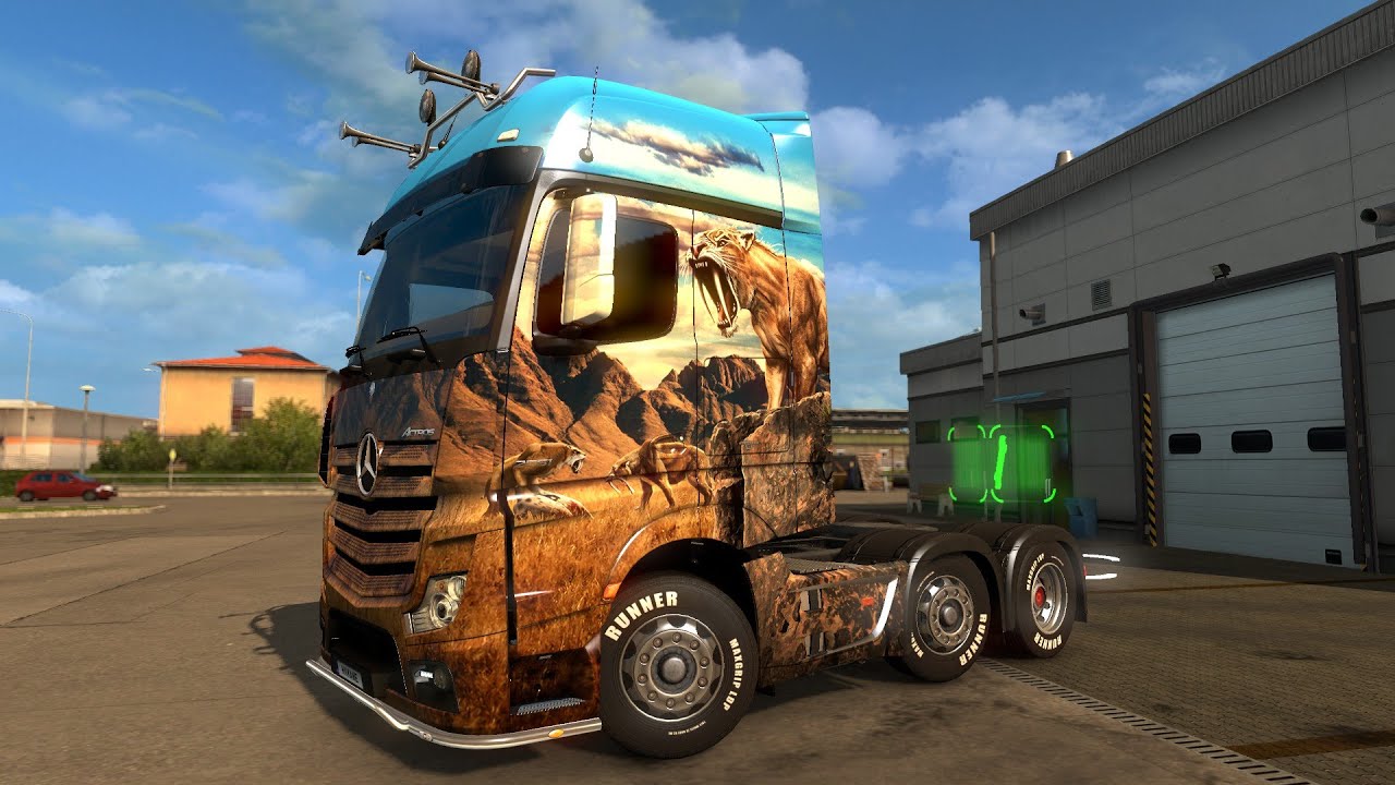 Euro truck simulator 2 - space paint jobs pack download free